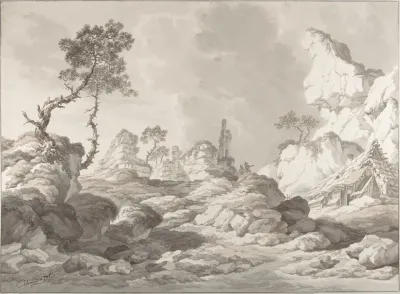 Landscape With A Ruin Near Modling