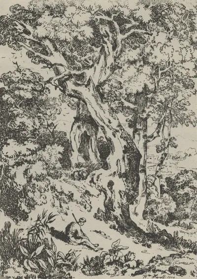 Landscape With A Seated Shepherd