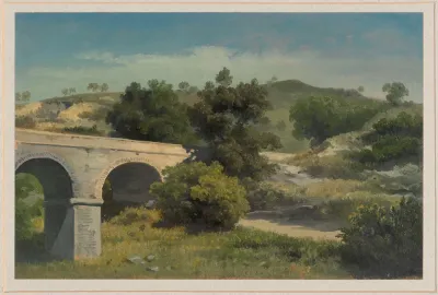 Landscape With A Stone Bridge 2