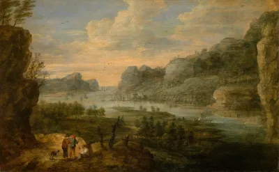Landscape With A Sunset 2