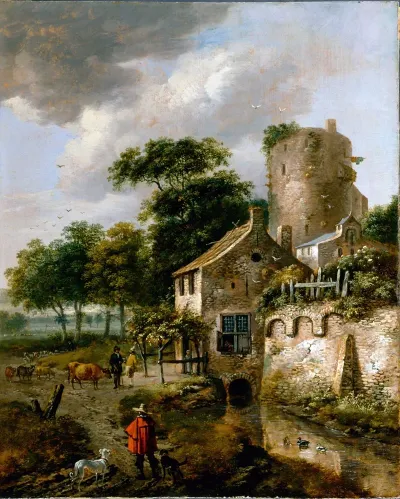 Landscape With A Tower 2