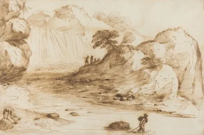 Landscape With A Waterfall 2