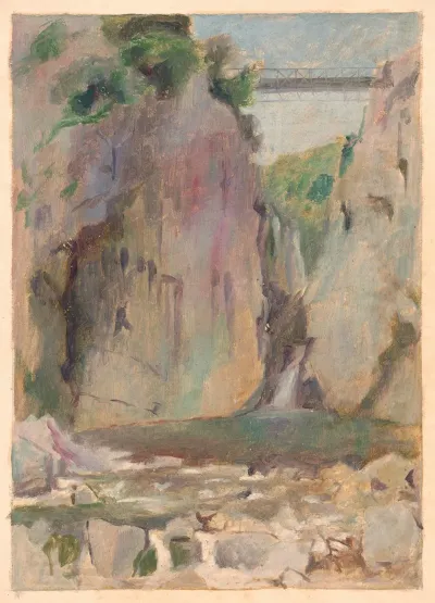 Landscape With A Waterfall 4