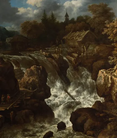 Landscape With A Waterfall 7