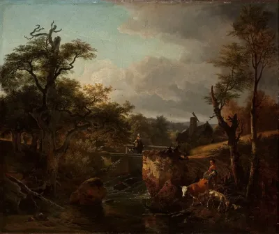 Landscape With A Waterfall 8