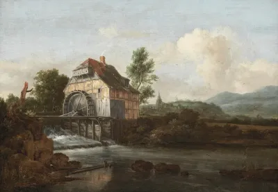 Landscape With A Watermill