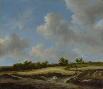 Landscape With A Wheatfield