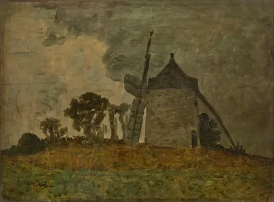 Landscape With A Windmill 5