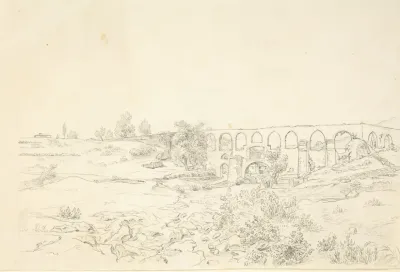 Landscape With Acquaduct Near Smyrna