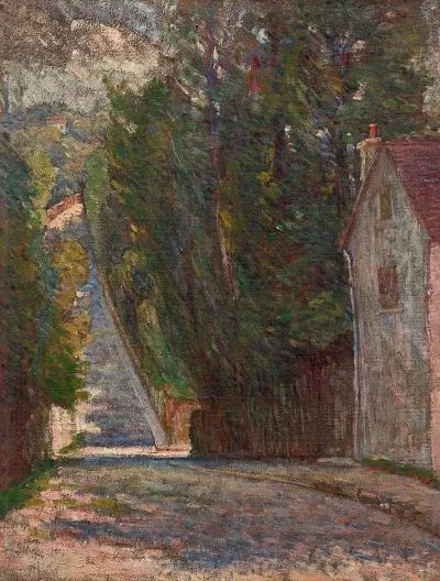 Landscape With An Alley