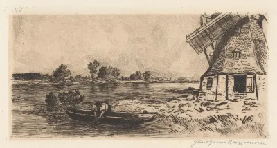 Landscape With An Angler 2