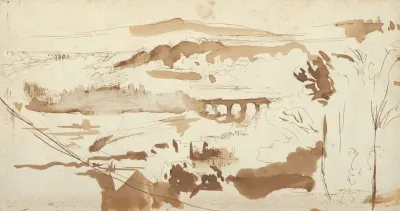 Landscape With An Aqueduct