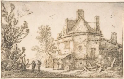 Landscape With An Inn