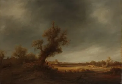 Landscape With An Old Oak