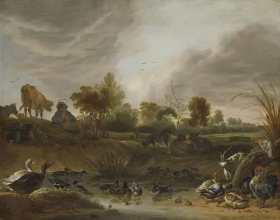 Landscape With Animals 4