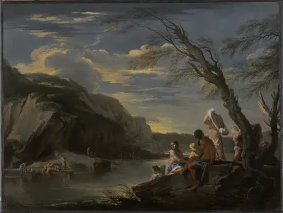 Landscape With Bathers 2