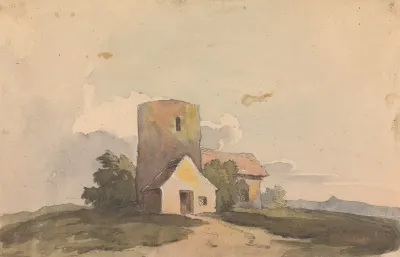 Landscape With Building Structure