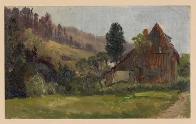 Landscape With Buildings In Zlate Hory