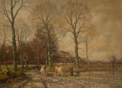 Landscape With Cattle 15