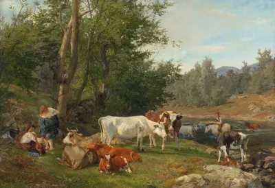 Landscape With Cattle