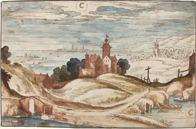 Landscape With Chateau On A Hill