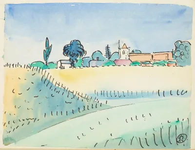 Landscape With Church 3