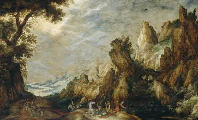 Landscape With Conversion Of Saint Paul