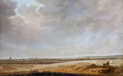 Landscape With Cornfields