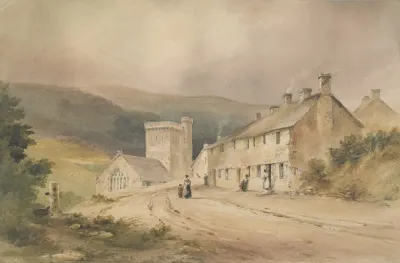 Landscape With Cottage And Church 2