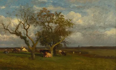 Landscape With Cows 2