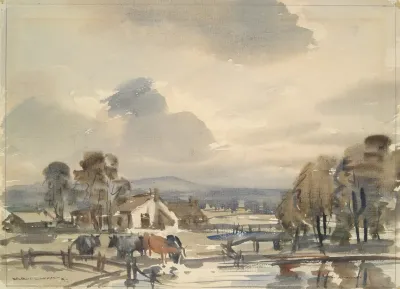 Landscape With Cows 3