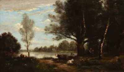 Landscape With Cows 7