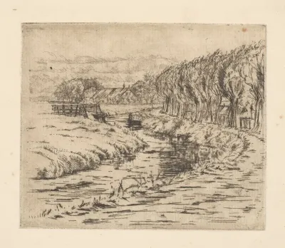 Landscape With Ditch 2