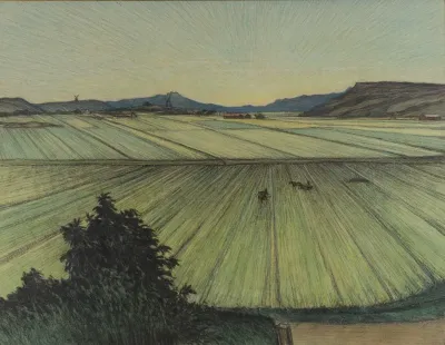 Landscape With Fields 2