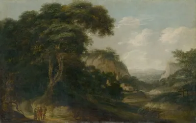 Landscape With Figural Staffage 2