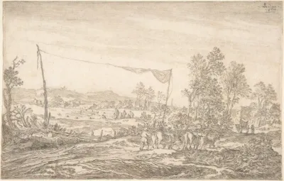 Landscape With Figures And Cattle