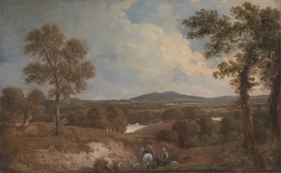 Landscape With Figures In The Foreground