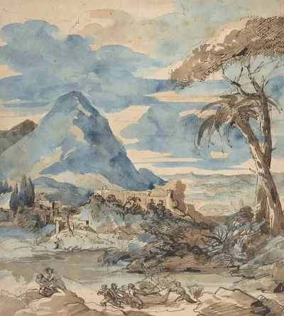 Landscape With Fishermen