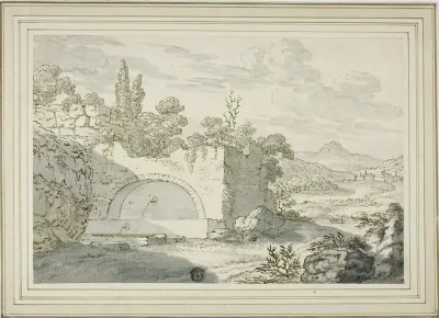 Landscape With Fountain