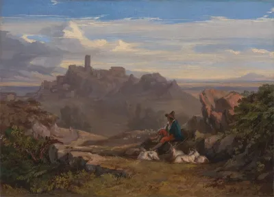 Landscape With Goatherd