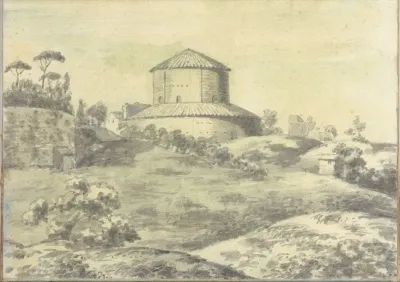 Landscape With Granary