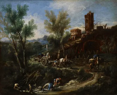 Landscape With Gypsies And Washerwomen