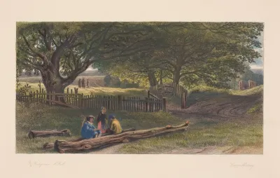 Landscape With Gypsies Richard Redgrave