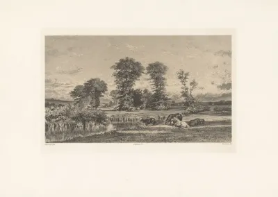 Landscape With Horses