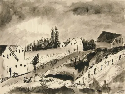 Landscape With Houses 3