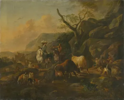 Landscape With Hunters 11