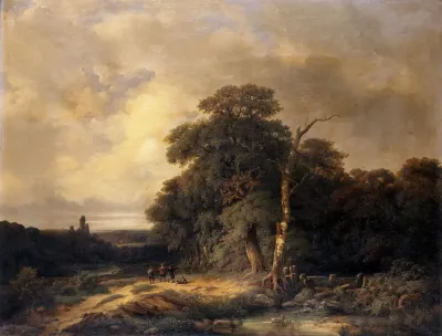 Landscape With Hunters 12
