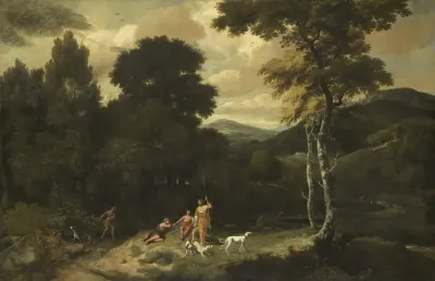 Landscape With Hunters 8