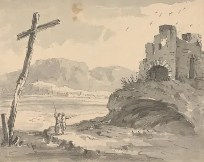 Landscape With Large Cruciform