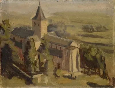 Landscape With Medieval Church